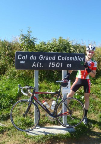 Col du Grand Colombier et col du Clergeon le 18 août 2012
